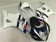 2003-2004 White Black Suzuki GSXR 1000 Motorcylce Fairings Canada 2003-2004 White Black Suzuki GSXR 1000 Motorcylce Fairings Canada