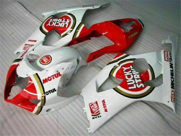 2003-2004 Red White Suzuki GSXR 1000 Motorbike Fairing Kits Canada 2003-2004 Red White Suzuki GSXR 1000 Motorbike Fairing Kits Canada
