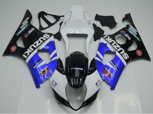 2003-2004 Blue White and Black Suzuki GSXR 1000 Bike Fairings Canada 2003-2004 Blue White and Black Suzuki GSXR 1000 Bike Fairings Canada