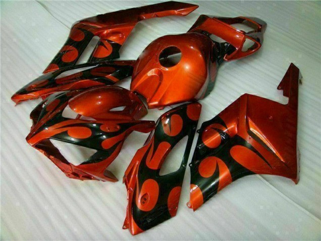 2004-2005 Orange Black Honda CBR1000RR Motorcyle Fairings Canada