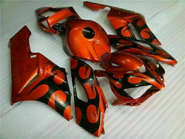 2004-2005 Orange Black Honda CBR1000RR Motorcyle Fairings Canada