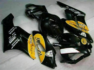 2004-2005 Yellow Black Honda CBR1000RR Motorbike Fairing Canada