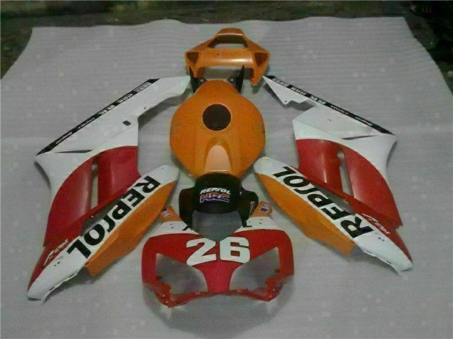 2004-2005 Orange Red Repsol 26 Honda CBR1000RR Motorcycle Bodywork Canada 2004-2005 Orange Red Repsol 26 Honda CBR1000RR Motorcycle Bodywork Canada