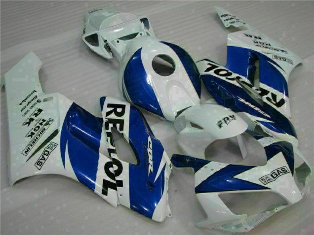2004-2005 White Blue Repsol Honda CBR1000RR Motorbike Fairing Kits Canada 2004-2005 White Blue Repsol Honda CBR1000RR Motorbike Fairing Kits Canada