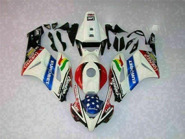 2004-2005 White Red Honda CBR1000RR Motorcycle Replacement Fairings Canada 2004-2005 White Red Honda CBR1000RR Motorcycle Replacement Fairings Canada