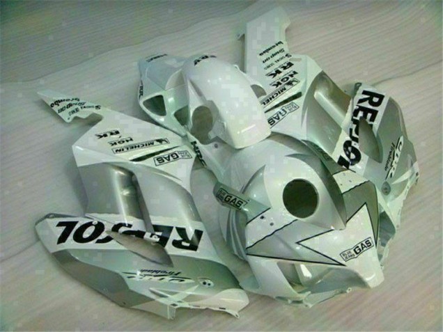 2004-2005 White Silver Repsol Honda CBR1000RR Motorcyle Fairings Canada 2004-2005 White Silver Repsol Honda CBR1000RR Motorcyle Fairings Canada