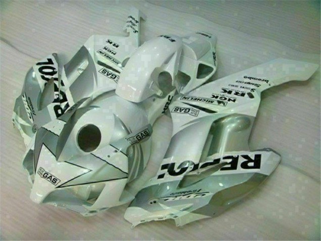 2004-2005 White Silver Repsol Honda CBR1000RR Motorcyle Fairings Canada 2004-2005 White Silver Repsol Honda CBR1000RR Motorcyle Fairings Canada
