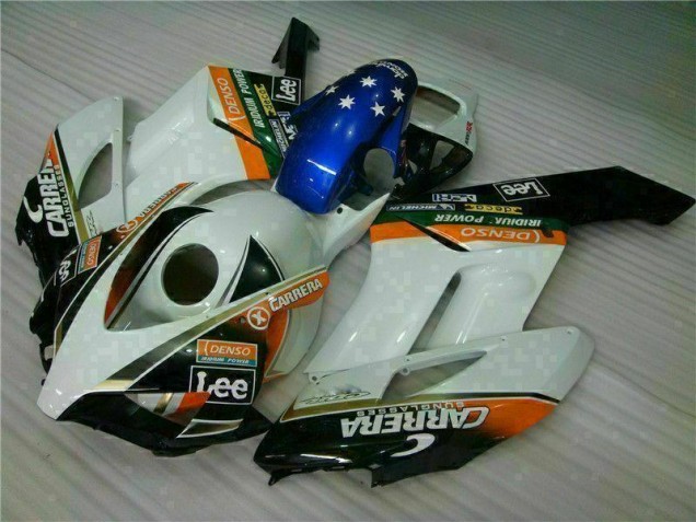 2004-2005 White Blue Honda CBR1000RR Replacement Fairings Canada 2004-2005 White Blue Honda CBR1000RR Replacement Fairings Canada
