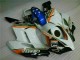 2004-2005 White Blue Honda CBR1000RR Replacement Fairings Canada 2004-2005 White Blue Honda CBR1000RR Replacement Fairings Canada
