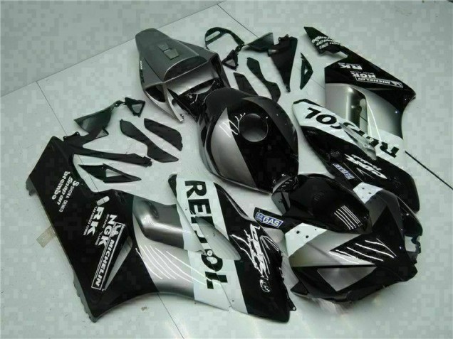 2004-2005 Grey Black Repsol Honda CBR1000RR Motorcycle Fairings Kits Canada 2004-2005 Grey Black Repsol Honda CBR1000RR Motorcycle Fairings Kits Canada