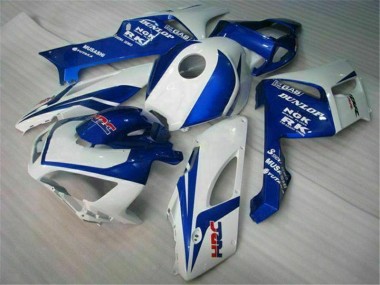 2004-2005 Blue White Honda CBR1000RR Motorcycle Fairings Bodywork Canada