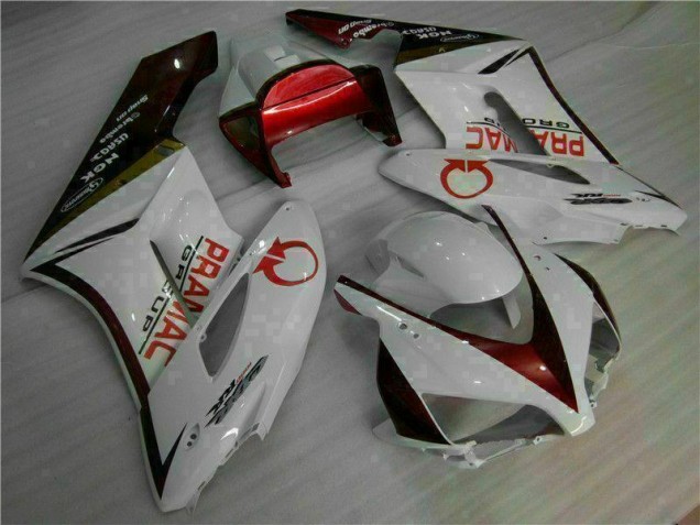 2004-2005 White Red Honda CBR1000RR Moto Fairings Canada 2004-2005 White Red Honda CBR1000RR Moto Fairings Canada