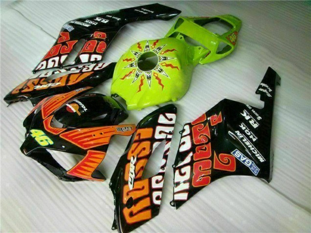2004-2005 Orange Green Honda CBR1000RR Motor Fairings Canada 2004-2005 Orange Green Honda CBR1000RR Motor Fairings Canada