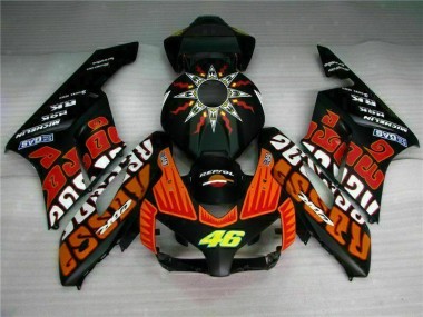 2004-2005 Black Orange Honda CBR1000RR Motorcycle Fairing Kits Canada