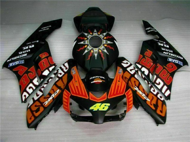 2004-2005 Black Orange Honda CBR1000RR Motorcycle Fairing Kits Canada 2004-2005 Black Orange Honda CBR1000RR Motorcycle Fairing Kits Canada