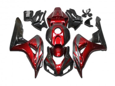 2004-2005 Candy Red Grey Black Honda CBR1000RR Bike Fairings Canada