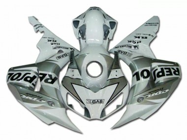 2004-2005 Silver Repsol Honda CBR1000RR Bike Fairings & Plastics Canada