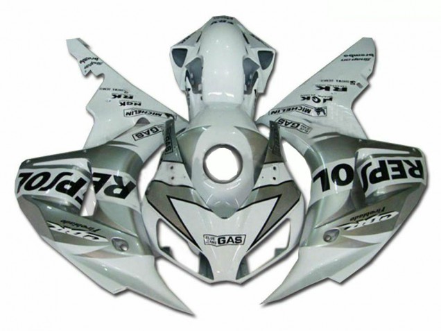 2004-2005 Silver Repsol Honda CBR1000RR Bike Fairings & Plastics Canada 2004-2005 Silver Repsol Honda CBR1000RR Bike Fairings & Plastics Canada