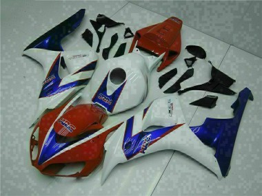 2004-2005 Red White Honda CBR1000RR Replacement Motorcycle Fairings Canada