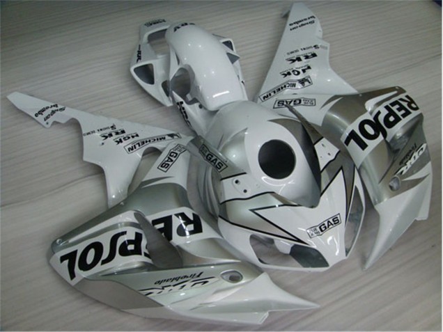 2004-2005 White Silver Black Repsol Honda CBR1000RR Replacement Fairings Canada 2004-2005 White Silver Black Repsol Honda CBR1000RR Replacement Fairings Canada