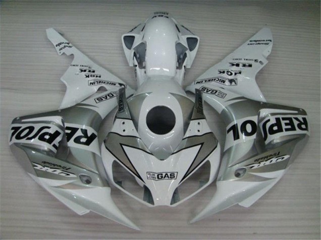2004-2005 White Silver Black Repsol Honda CBR1000RR Replacement Fairings Canada 2004-2005 White Silver Black Repsol Honda CBR1000RR Replacement Fairings Canada
