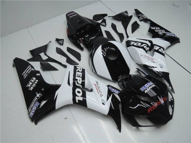 2004-2005 White Repsol Black Honda CBR1000RR Motor Fairings Canada 2004-2005 White Repsol Black Honda CBR1000RR Motor Fairings Canada