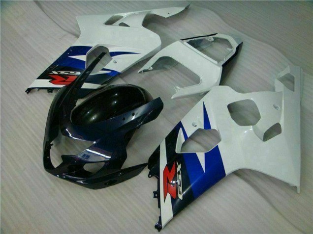 2004-2005 White Black Suzuki GSXR 600/750 Motorcycle Fairing Canada 2004-2005 White Black Suzuki GSXR 600/750 Motorcycle Fairing Canada