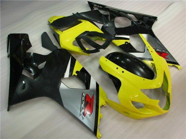 2004-2005 Yellow Black Suzuki GSXR 600/750 Motorbike Fairing Canada 2004-2005 Yellow Black Suzuki GSXR 600/750 Motorbike Fairing Canada