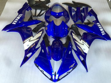 2004-2006 Glossy Blue White Yamaha YZF R1 Bike Fairing Kit Canada
