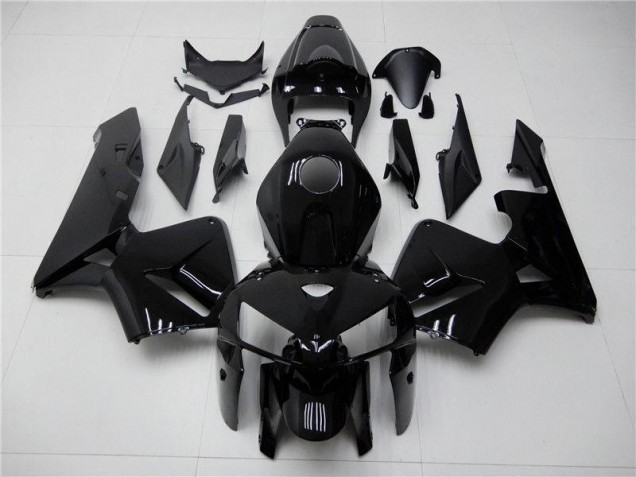2005-2006 Glossy Black Honda CBR600RR Motorcycle Fairing Kit Canada 2005-2006 Glossy Black Honda CBR600RR Motorcycle Fairing Kit Canada