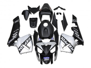 2005-2006 Silver Repsol Black Honda CBR600RR Bike Fairings Canada
