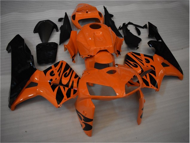 2005-2006 Orange Black Honda CBR600RR Motorbike Fairing Canada 2005-2006 Orange Black Honda CBR600RR Motorbike Fairing Canada