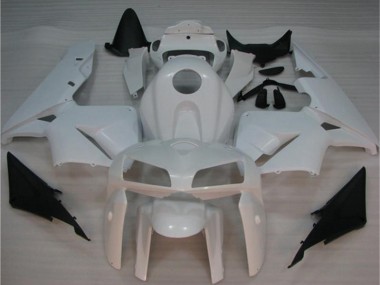 2005-2006 White Honda CBR600RR Bike Fairing Kit Canada