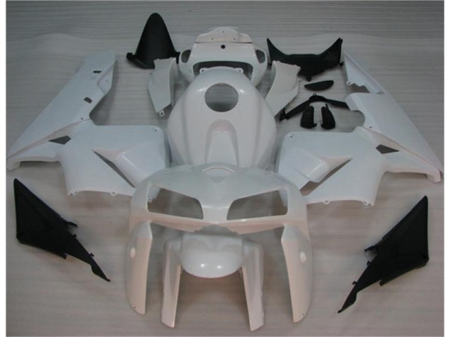 2005-2006 White Honda CBR600RR Bike Fairing Kit Canada 2005-2006 White Honda CBR600RR Bike Fairing Kit Canada