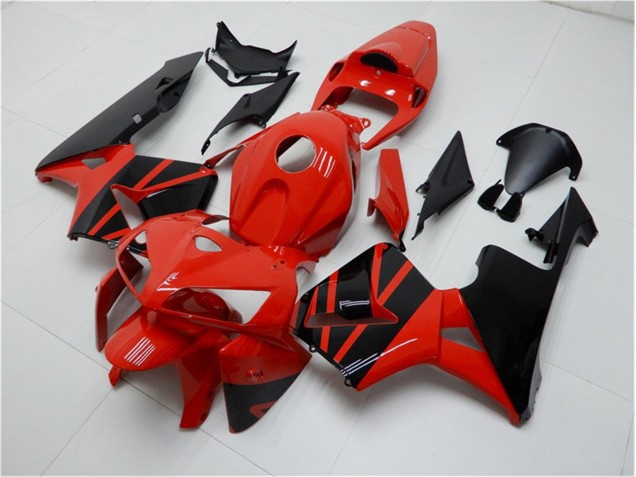 2005-2006 Red Black Honda CBR600RR Motorcycle Fairings Kits Canada 2005-2006 Red Black Honda CBR600RR Motorcycle Fairings Kits Canada