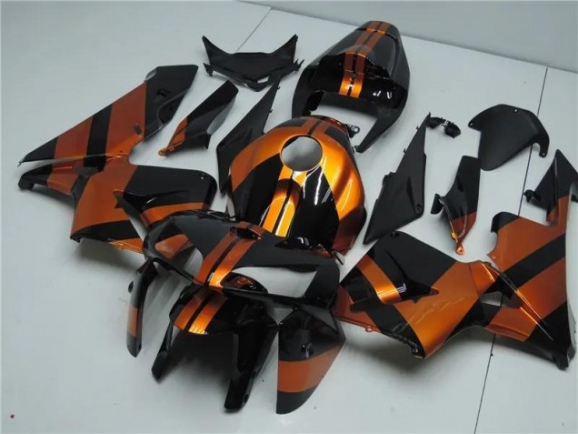 2005-2006 Orange Black Honda CBR600RR Motorcycle Fairing Kits Canada 2005-2006 Orange Black Honda CBR600RR Motorcycle Fairing Kits Canada