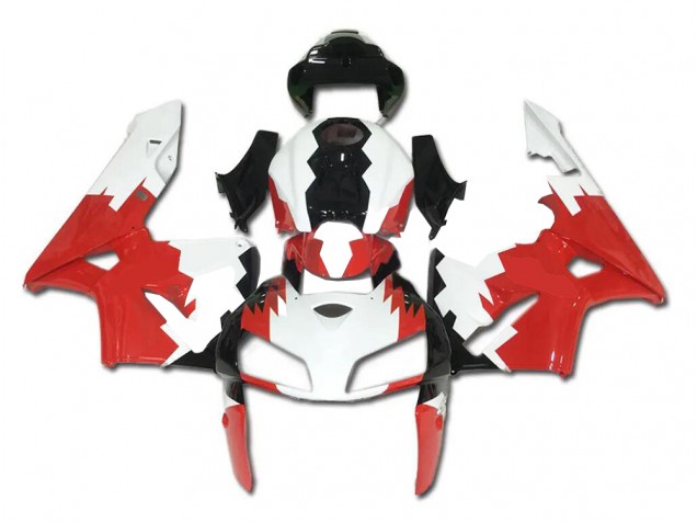 2005-2006 Red White Black Honda CBR600RR Motorbike Fairing Canada 2005-2006 Red White Black Honda CBR600RR Motorbike Fairing Canada