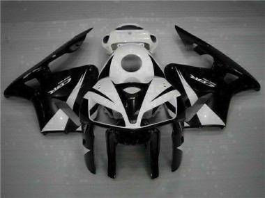 2005-2006 Black Honda CBR600RR Motorcycle Fairing Kit Canada