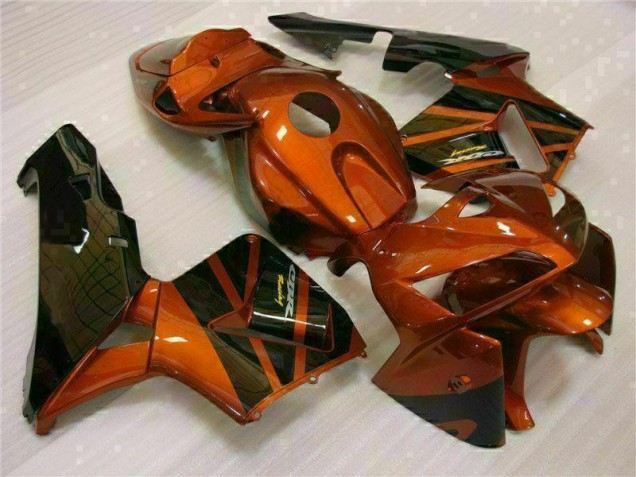 2005-2006 Orange Black Honda CBR600RR Bike Fairings Canada 2005-2006 Orange Black Honda CBR600RR Bike Fairings Canada
