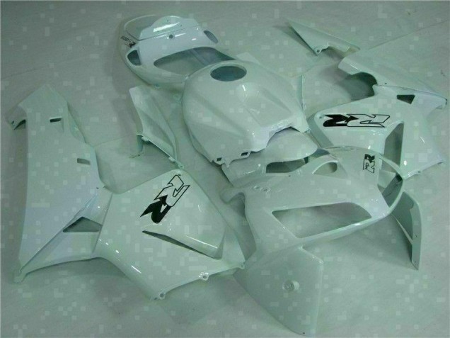2005-2006 White Honda CBR600RR Replacement Motorcycle Fairings Canada 2005-2006 White Honda CBR600RR Replacement Motorcycle Fairings Canada