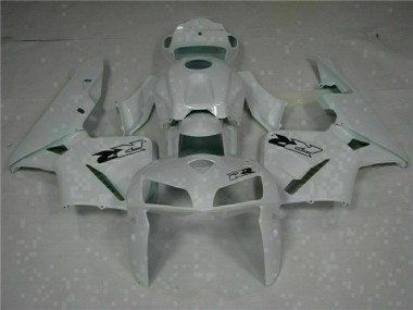 2005-2006 White Honda CBR600RR Replacement Motorcycle Fairings Canada