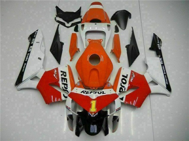 2005-2006 Orange Repsol Honda CBR600RR Bike Fairing Kit Canada 2005-2006 Orange Repsol Honda CBR600RR Bike Fairing Kit Canada