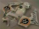 2005-2006 White Repsol Honda CBR600RR Motorcycle Bodywork Canada