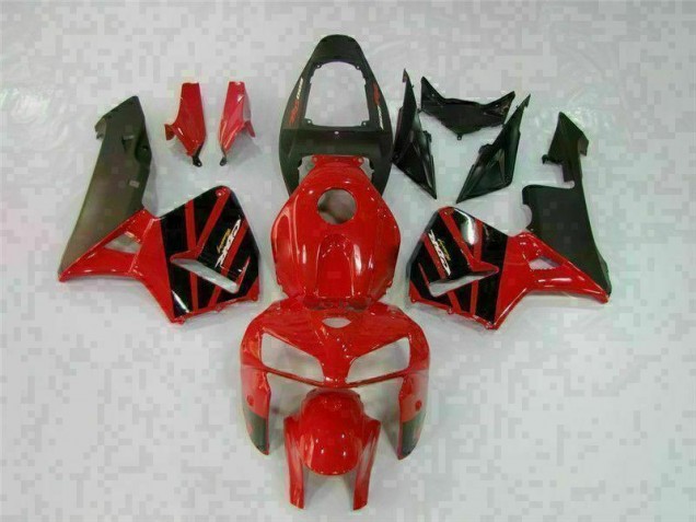 2005-2006 Red Honda CBR600RR Motorcycle Replacement Fairings Canada 2005-2006 Red Honda CBR600RR Motorcycle Replacement Fairings Canada
