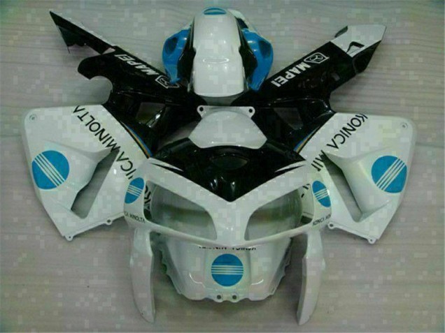 2005-2006 White Blue Honda CBR600RR Motorcyle Fairings Canada 2005-2006 White Blue Honda CBR600RR Motorcyle Fairings Canada
