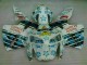 2005-2006 White Blue Nastro Azzurro 46 Honda CBR600RR Motorcycle Fairing Canada 2005-2006 White Blue Nastro Azzurro 46 Honda CBR600RR Motorcycle Fairing Canada