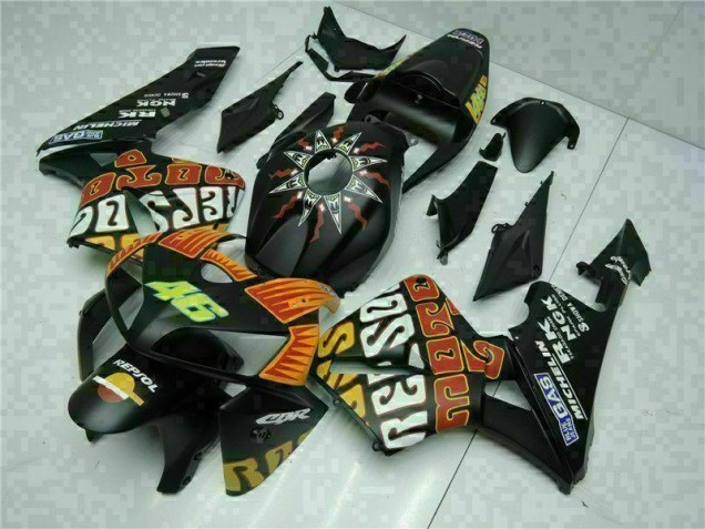 2005-2006 Black Honda CBR600RR Bike Fairings & Bodywork Canada 2005-2006 Black Honda CBR600RR Bike Fairings & Bodywork Canada