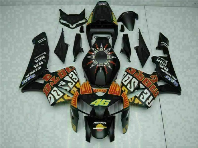2005-2006 Black Honda CBR600RR Bike Fairings & Bodywork Canada 2005-2006 Black Honda CBR600RR Bike Fairings & Bodywork Canada