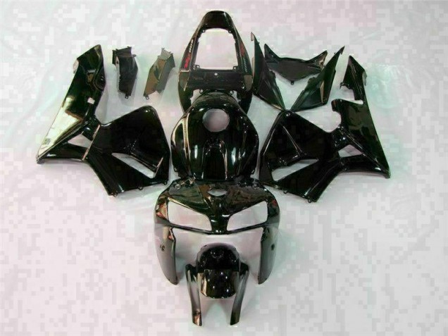 2005-2006 Glossy Black Honda CBR600RR Bike Fairing Canada 2005-2006 Glossy Black Honda CBR600RR Bike Fairing Canada