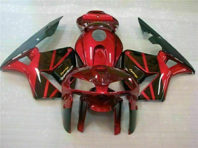 2005-2006 Red Honda CBR600RR Motorbike Fairing Canada